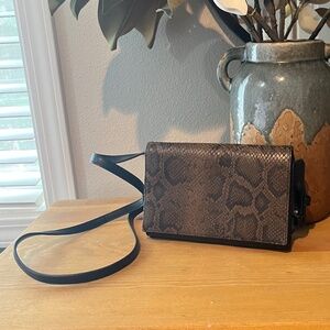 Snakeskin Crossbody